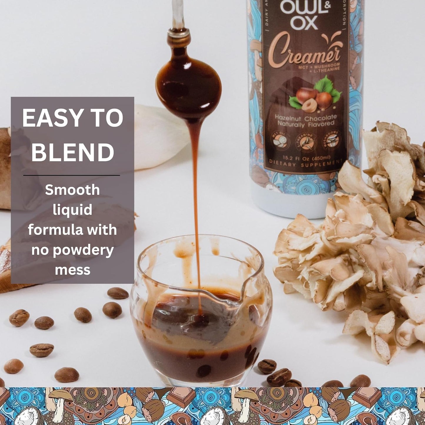 Mushroom MCT Creamer for Brain and Mood