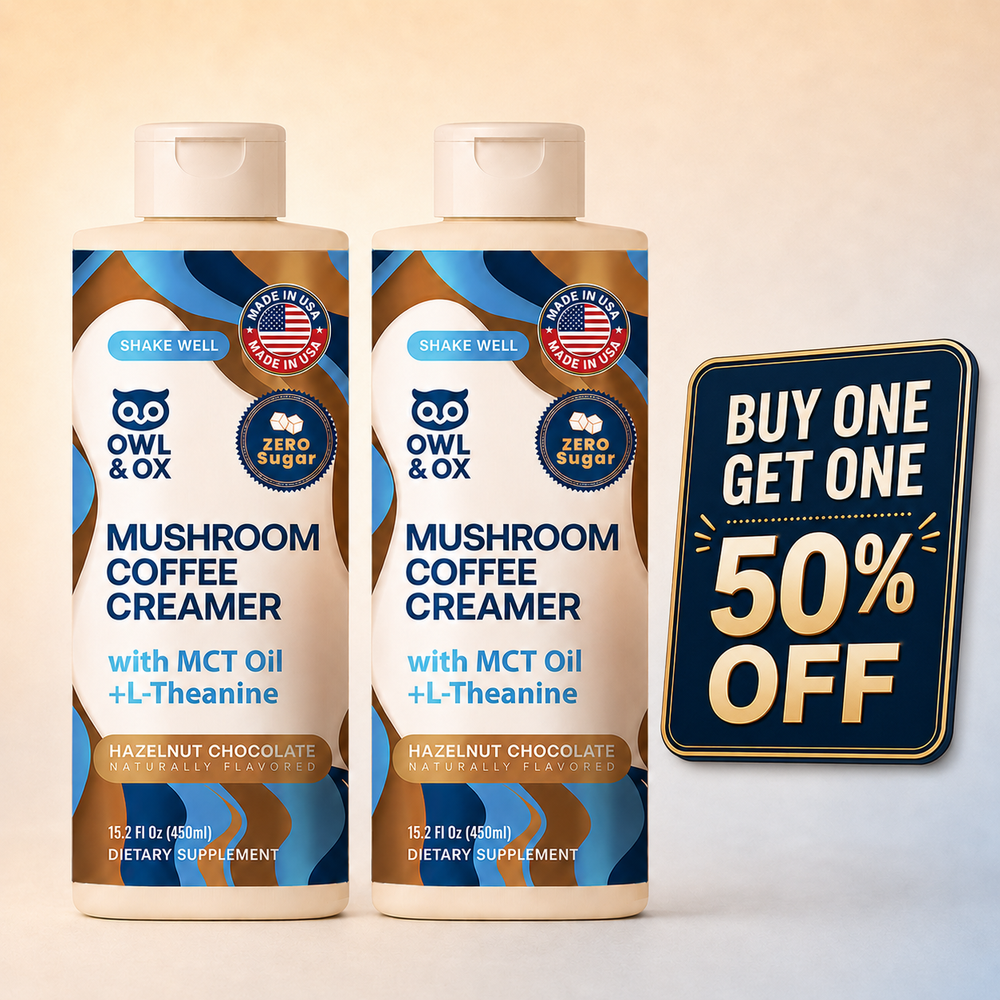 Brain Boost - Mushroom, MCT, L-theanine Creamer