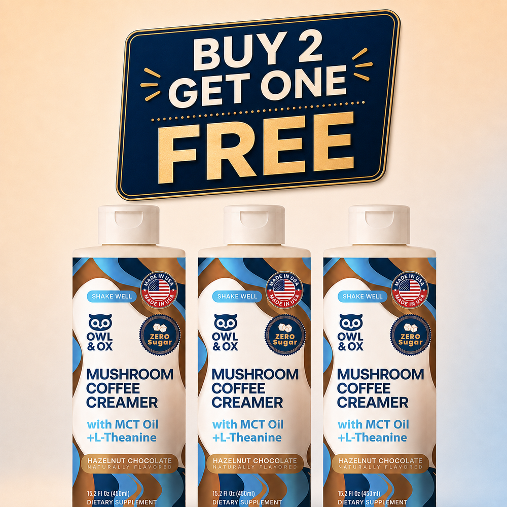 Brain Boost - Mushroom, MCT, L-theanine Creamer