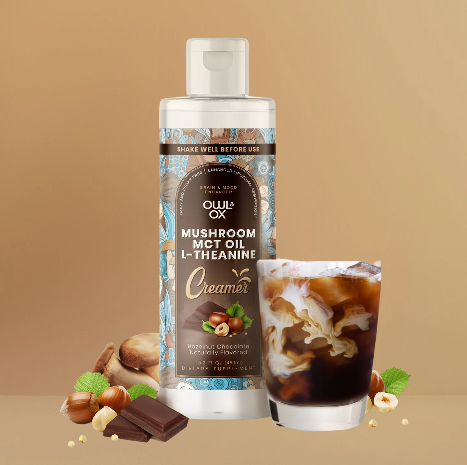 Mushroom MCT Creamer for Brain and Mood