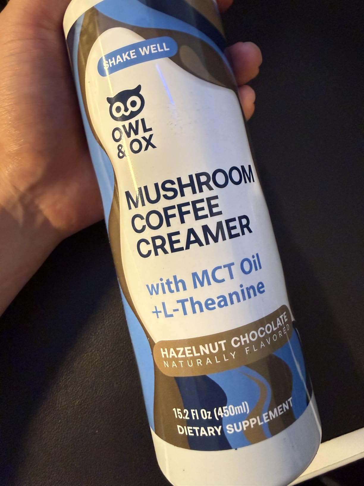 Brain Boost - Mushroom, MCT, L-theanine Creamer – Owlandox