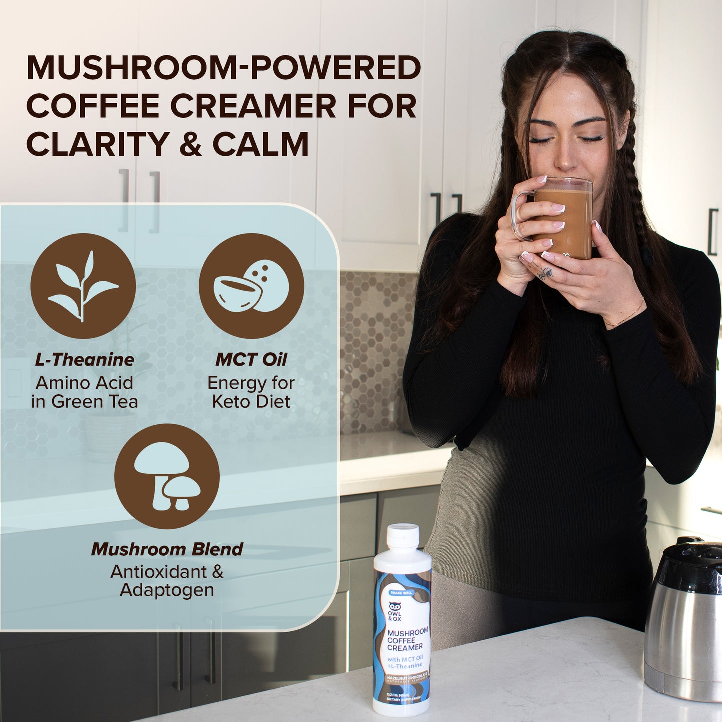 Brain and Mood Creamer - Chocolate Hazelnut