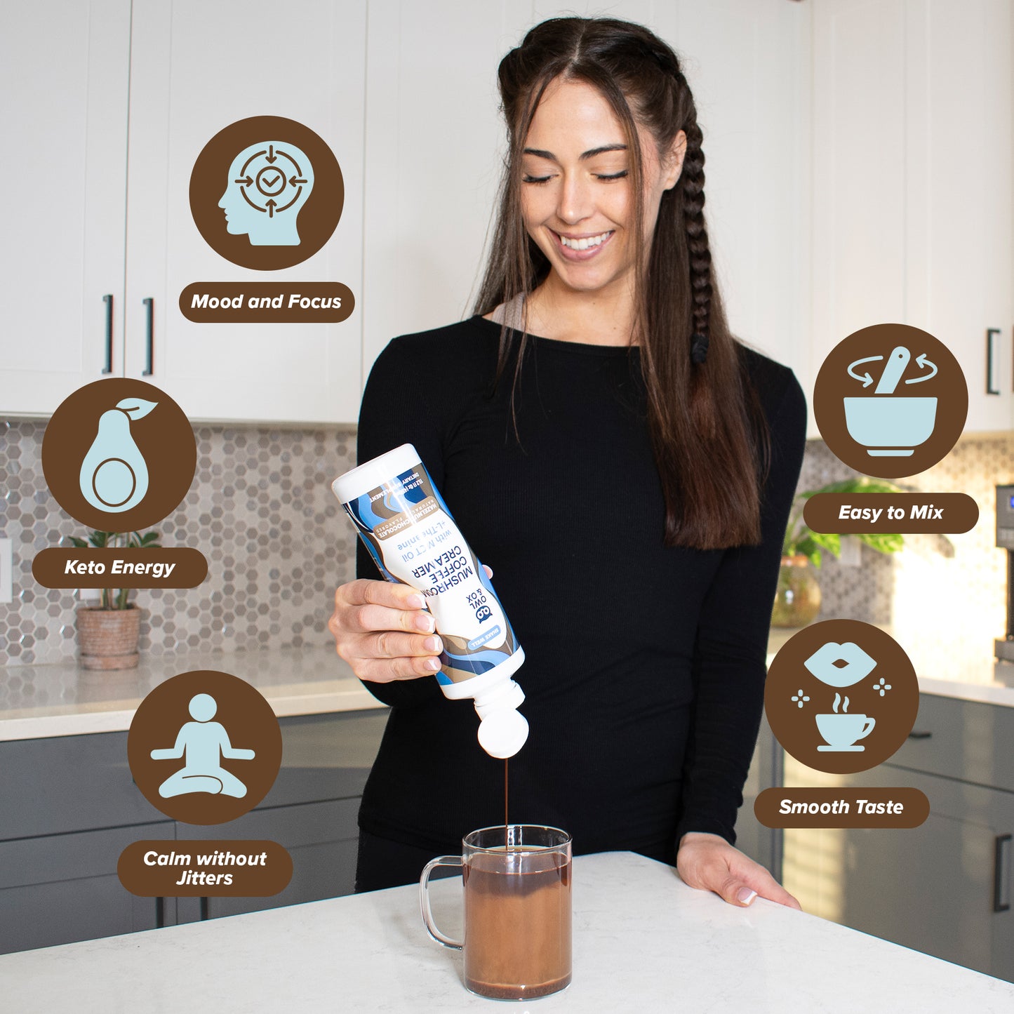 Brain and Mood Creamer - Chocolate Hazelnut