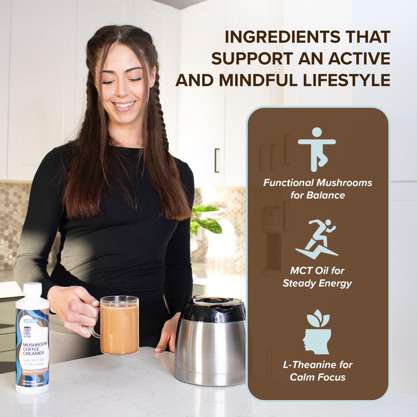 Brain and Mood Creamer - Chocolate Hazelnut