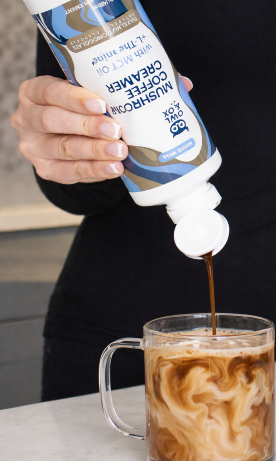 Making frothed coffee