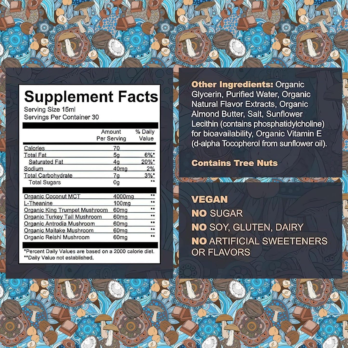 Mushroom MCT Creamer for Brain and Mood
